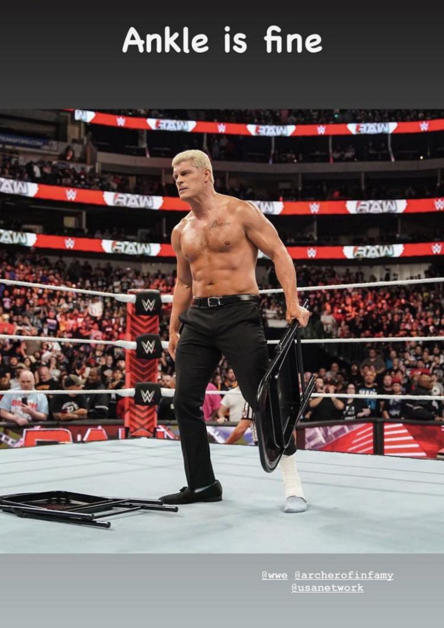 Cody Rhodes shares update following Judgment Day's assault on WWE RAW.